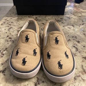 Polo slide on sneakers Toddler 7C (USED)